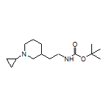 N-Boc-2-(1-cyclopropyl-3-piperidyl)ethanamine