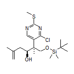 (2S,3S)-1-[(tert-Butyldimethylsilyl)oxy]-2-[4-chloro-2-(methylthio)-5-pyrimidinyl]-2,5-dimethyl-5-hexen-3-ol