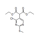 Diethyl 2-[4-Chloro-2-(methylthio)pyrimidin-5-yl]malonate