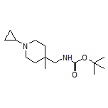 N-Boc-1-(1-cyclopropyl-4-methyl-4-piperidyl)methanamine