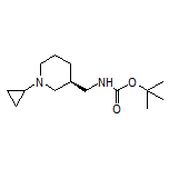 (S)-N-Boc-1-(1-cyclopropyl-3-piperidyl)methanamine