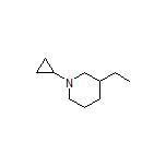 1-Cyclopropyl-3-ethylpiperidine