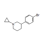 3-(4-Bromophenyl)-1-cyclopropylpiperidine