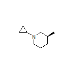 (S)-1-Cyclopropyl-3-methylpiperidine