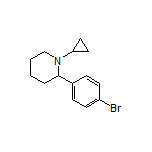 2-(4-Bromophenyl)-1-cyclopropylpiperidine