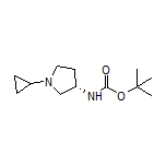 (S)-3-(Boc-amino)-1-cyclopropylpyrrolidine