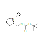 (S)-N-Boc-1-(1-cyclopropyl-2-pyrrolidinyl)methanamine