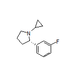 (S)-1-Cyclopropyl-2-(3-fluorophenyl)pyrrolidine