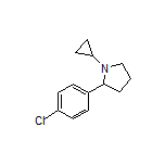 2-(4-Chlorophenyl)-1-cyclopropylpyrrolidine