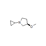 (R)-1-Cyclopropyl-3-methoxypyrrolidine