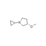 (S)-1-Cyclopropyl-3-methoxypyrrolidine