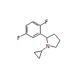 1-Cyclopropyl-2-(2,5-difluorophenyl)pyrrolidine