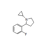 1-Cyclopropyl-2-(2-fluorophenyl)pyrrolidine