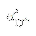 1-Cyclopropyl-2-(3-methoxyphenyl)pyrrolidine