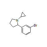 2-(3-Bromophenyl)-1-cyclopropylpyrrolidine