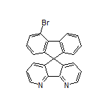 4’-Bromospiro[cyclopenta[1,2-b:5,4-b’]dipyridine-5,9’-fluorene]