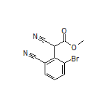 Methyl 2-(2-Bromo-6-cyanophenyl)-2-cyanoacetate