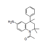 1-(6-Amino-2,2,4-trimethyl-4-phenyl-3,4-dihydroquinolin-1(2H)-yl)ethan-1-one