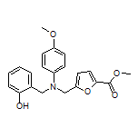 Methyl 5-[[(2-Hydroxybenzyl)(4-methoxyphenyl)amino]methyl]furan-2-carboxylate