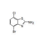4-Bromo-7-chlorobenzo[d]thiazol-2-amine