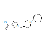 (S)-1-[[1-(Cyclohept-2-en-1-yl)-4-piperidyl]methyl]pyrrole-3-carboxylic Acid