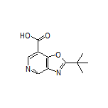 2-(tert-Butyl)oxazolo[4,5-c]pyridine-7-carboxylic Acid