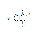 2-Amino-7-bromo-4,5-difluorobenzo[d]thiazole