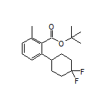 tert-Butyl 2-(4,4-Difluorocyclohexyl)-6-methylbenzoate