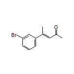 (E)-4-(3-Bromophenyl)pent-3-en-2-one