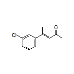 (E)-4-(3-Chlorophenyl)pent-3-en-2-one