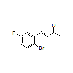 (E)-4-(2-Bromo-5-fluorophenyl)but-3-en-2-one