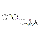 (1R,4R)-4-(4-Benzylpiperazin-1-yl)-N-Boc-cyclohexan-1-amine