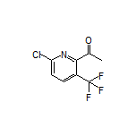 1-[6-Chloro-3-(trifluoromethyl)pyridin-2-yl]ethan-1-one