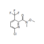 6-Chloro-N-methoxy-N-methyl-3-(trifluoromethyl)picolinamide