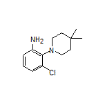 3-Chloro-2-(4,4-dimethyl-1-piperidyl)aniline