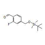 4-[[(tert-Butyldimethylsilyl)oxy]methyl]-2-fluorobenzaldehyde