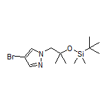 4-Bromo-1-[2-[(tert-butyldimethylsilyl)oxy]-2-methylpropyl]-1H-pyrazole