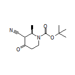 (2R)-1-Boc-2-methyl-4-oxopiperidine-3-carbonitrile