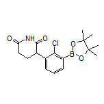 [2-Chloro-3-(2,6-dioxopiperidin-3-yl)phenyl]boronic Acid Pinacol Ester