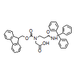 2-[Fmoc-[3-oxo-3-(tritylamino)propyl]amino]acetic Acid