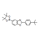 2-[4-(tert-Butyl)phenyl]benzo[d]oxazole-5-boronic Acid Pinacol Ester