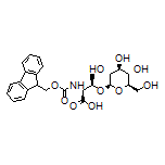 (2S,3R)-2-(Fmoc-amino)-3-[[(2R,3R,4S,5S,6R)-3,4,5-trihydroxy-6-(hydroxymethyl)tetrahydro-2H-pyran-2-yl]oxy]butanoic Acid