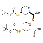 cis-4-(Boc-amino)tetrahydro-2H-pyran-2-carboxylic Acid