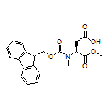 (S)-3-[Fmoc-(methyl)amino]-4-methoxy-4-oxobutanoic Acid