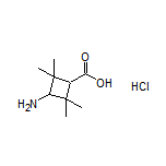 3-Amino-2,2,4,4-tetramethylcyclobutanecarboxylic Acid Hydrochloride