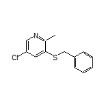 3-(Benzylthio)-5-chloro-2-methylpyridine