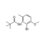 N-(2-Bromo-3-methoxy-6-methylphenyl)pivalamide