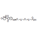 1-[[2-(2,6-Dioxo-3-piperidyl)-1,3-dioxoisoindolin-5-yl]amino]-3,6,9,12-tetraoxapentadecan-15-oic Acid