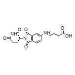 4-[[2-(2,6-Dioxo-3-piperidyl)-1,3-dioxoisoindolin-5-yl]amino]butanoic Acid