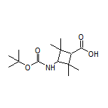 3-(Boc-amino)-2,2,4,4-tetramethylcyclobutanecarboxylic Acid